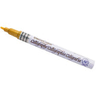 Marvy Uchida Fine-Point Calligraphy Opaque Paint Marker - Gold Ink - 5 Pack (6514957g)-Ink will not fade from most surfaces for a long time
