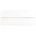 JAM Paper #10 Foil Lined Envelopes, 4 1/8 x 9.5, White with Silver Lining, 100 Pack (95157g)-Size: #10 (4 1/8" x 9-1/2")
