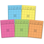 Hygloss Bingo Cards & Chips Set- 1000 Chips - 50 Cards -These cards are perfect for customizing this traditional game into your own educational resource