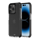 AXS PROShield Plus Drop-tested Clear Case for Apple iPhone 15 Pro - Black-Sleek reinforced corners maximize shock absorption by creating an air cushion between your phone and any surface