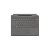 Microsoft Surface Pro Signature Keyboard with Slim Pen2 - Bilingual - Copilot Key - Commercial Platinum-Interface: Magnetic