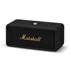 Marshall Emberton III - Portable Waterproof Bluetooth Speaker - Black and Brass-Marshall’s on the road spirit lives on in our Emberton III speaker, boasting a rugged design that can battle dust and rain
