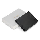 Champs - Porte-cartes en cuir Iconic - Noir/Noir-Poche extérieure