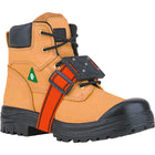 SureWerx K1 Mid-Sole Ice Cleats - One Size - Orange/Black-Specially formulated rubber pad provides maximum comfort and durability even in extreme cold weather conditions