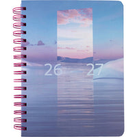 Pierre Belvédère 2026-2027 Weekly/Monthly Academic Planner - 6-1/4" W x 8-1/2" H - Horizon - Bilingual-Keep track of deadlines and appointments