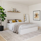 Nexera 3-Drawer Storage Bed Frame - Queen Size - White-6