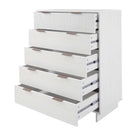 Manhattan Comfort - Granville commode moderne et double commode - blanc - ensemble de 2-Assemblage à domicile requis Tout le matériel inclus