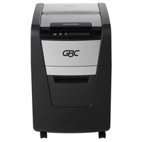 GBC AutoFeed+ Home Office Micro-Cut Shredder - 100 Sheets-Stack up to 100 sheets in the feeder for automatic shredding or manually feed up to 8 sheets at once