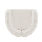 Manhattan Comfort Darian 32.68" Modern Boucle Upholstered Accent Chair - Cream-26.77" L x 22" W x 28.74" H