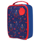 b.box Insulated Flexi Lunchbag - Superman-Easy-to-use zipper opening