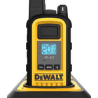 DEWALT Heavy Duty 48 DXFRS800 Radios with 8X 6 Port Chargers-Continous 18 hours use (90% Standby / 5% Talk / 5% Listen)