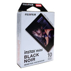 Fujifilm Instax Mini Film - Black - 10 Exposures-Easy-to-Load Cartridge- Film cartridge is designed and labelled for easy loading and filled with film for 10 credit-card sized instant prints.