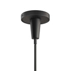 Modway Beacon 3-Light Pendant Light - Clear/Black-Bulbs Not Included