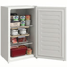 HOMCOM Compact Mini Freezer with Adjustable Temperature - 2.1 cu. ft. - White-Compact design suits for apartment, RV, dormitory, or home office