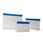 Sully PEVA Snack And Storage Bags 3-Set - Blue-Washable 