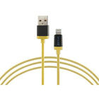 Spark Electronics Mfi Apple Certified Premium Quality 8 Pin Lightning To Usb Sync Cable, Yellow-Apple's MFI certified and uses original connector from Apple. 100% Authentic Apple Certified - Made for iPhone/iPod/iPad (MFI). Sync and Charge capability