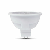 Northern Stars LED Light Bulb LE-7MR16/EXZ/50 5000K 10-30V 7W GU5.3 600 LM to 50W - 10 Pack-Frosted