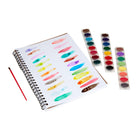 Crayola Washable Watercolours, 24 Count-Enjoy beautiful painted outcomes without the preparation time, dry time, or extensive cleanup of traditional kids' paints
