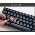 Ducky ONE 3 Pro Nazca RGB Mechanical Keyboard - MX Blue Switch - Mini Layout - Black-Hot-swappable: Fully hot-swappable.