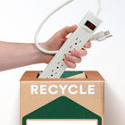 TerraCycle Power Strips and Cords Zero Waste Box - 10" x 10" x 18" - Small-Small Box, Dimensions: 10" x 10" x 18"