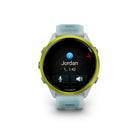Garmin Forerunner 570 Smartwatch - 47mm - Amp Yellow Aluminum with Translucent Whitestone/Turquoise Band-DAILY SUGGESTED WORKOUTS - Get workouts made specifically for you and based on your data. These run recommendations vary in intensity and adapt after every run to take into account performance and recovery.