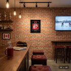 Frameworth Sidney Crosby Jersey Number Hockey Canada 2026 - Framed Print - 16" x 20"-Premium photo paper print professionally matted and framed in a sleek black frame