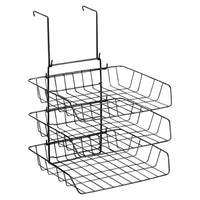 Acme United Triple Letter Hanging Tray - Set of 3-Space-saving to help declutter your desktop