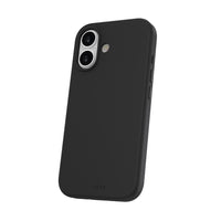 TUFF8 GlideAir Mag Rugged Case for iPhone 17 - Black-Soft-touch Exterior: Features a silky-smooth finish that feels gentle in your hand while offering a secure grip
