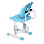 TygerClaw Adjustable Height Childrens Desk with Storage - Blue-The pull-out compartmented drawer is designed to organize and store various items such as books, papers, stationery, and coloring utensils