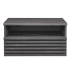 Modway Render Wall-Mount Nightstand - Charcoal-Assembly Required