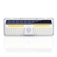 Bell + Howell Bionic XL Waterproof Motion Sensor LED Wall Light-Bionic wall light XL- forget the contractor or the toolbox the Bell + Howell 1000 Lumen wall light is 100% solar powered and wire free, installation takes 3-minutes, simply use the included adhesive, and stick the light where you need it - even on brick