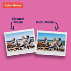 Fujifilm Instax Link Wide Smartphone Printer - Ash White-Requires downloading of free Instax LINK WIDE Smartphone App