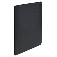 Couverture de présentation ACCO PRESSTEX en carton comprimé renforcée de Tyvek - noir - lettre - capacité de 3 po-Carton comprimé durable de 20 pt.