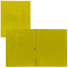 Staples - Couverture en poly - jaune-Format lettre