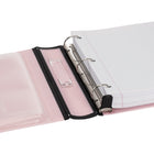 Staples Better Binder - 1-1/2" - Pastel Pink-insertable from the inside