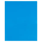 JAM Paper Plastic 2 Pocket POP Durable School Folders - Light Blue - 6 Pack-Quantity: 6 Folders per Pack | One for each subject & project