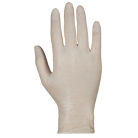 Superior Glove - KeepKleen Gants medicaux sans poudre en latex - Blanc - XL - Paquet de 100-Gant jetable, taille xlarge, blanc, garde les mains au sec