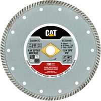 CAT 7" Hard Material Diamond Blade-Premium Hard-Material Rim: Engineered for high-density materials like porcelain and stone