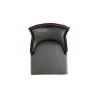 Manhattan Comfort - Emperor tabouret de bar traditionnel de 19 po en similicuir rembourré - gris galet - lot de 3-Garantie limitée du fabricant de 30 jours
