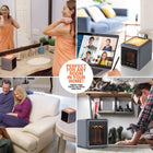 Handy Heater - Pure Warmth Chauffage d'appoint en céramique de 1200 watts-Le filtre True-Shield aide à nettoyer pendant qu'il chauffe