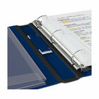Staples Better Binder - 1" - Blue-Framed clear window makes these ideal for use as presentation binders