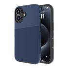 AXS PROTech Plus Dual-Layered Anti-Shock Sleek Case for Apple iPhone 16 - Astral Blue-Drop resistant up to 10 feet