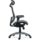 Staples - Fauteuil fonctionnel pivotant ergonomique en mailles Hyken - Gris-Excellent ajout à tout bureau