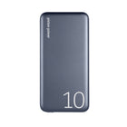 LOGiiX Piston Power 10000 mAh Banque d'alimentation en aluminium - Minuit Bleu-Comprend un port USB Type-C de 20 W avec alimentation USB pour un chargement rapide
