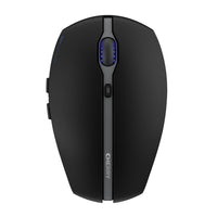 Cherry - Souris optique ergonomique Bluetooth sans fil GENTIX BT - Noir-Résolution réglable à deux niveaux (1 000/2 000 dpi)