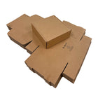 Reliabag - Boîtes d'expédition en papier kraft ondulé auto-adhésives - 8" x 8" x 2" - Paquet de 40-4
