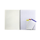 Hilroy Core+ Notebook - 10.5" x 8" - 80 Pages - Assorted Colours ​-90 brightness