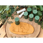 Yellow Door Let's Roll Dinosaurs 6-Piece Set-By experimenting with using varying amounts of pressure and rolling in different ways, children will hone their fine motor skills through play, creating tactile scenes of their favorite dinosaurs in their ancient habitats.
