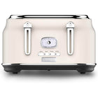Westinghouse Retro 4 Slice Toaster - White-4 slice capacity
