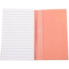 JAM Paper Kraft Pocket Journal Small Notebook - 3 1/2" x 5 1/2" - Red Glitter - 64 Lined Sheets - 2 Pack-Journals include an inside pocket on each cover to give you a place to store small items and notes
